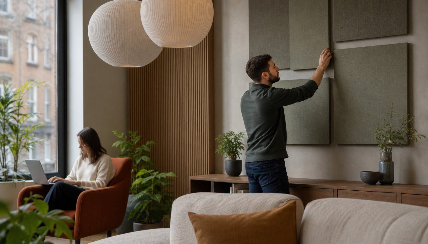 Intervenir sur l’acoustique par la déco : le secret des lieux apaisants